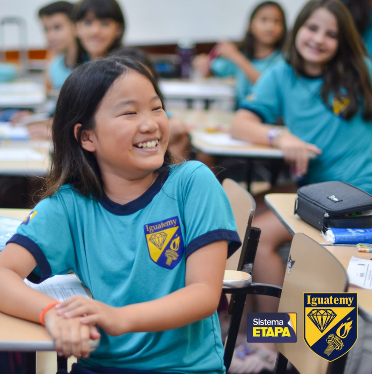 Aluna do Ensino Fundamental do Colégio Iguatemy