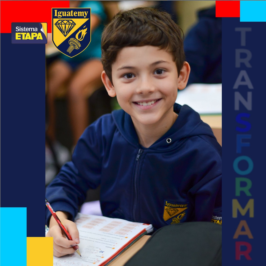 Aluna do Ensino Fundamental I do Colégio Iguatemy